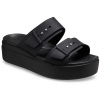 CROCS-Brooklyn Buckle Low Wedge black Čierna 41/42 2025
