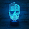 3Dmix 3DL-BTC006 – 3D LED nočná lampa - Terminátor (Bluetooth reproduktor - farba čierna)