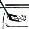 Salming Quest1 Novalite 27 Black/Green florbalka - 96 (107) cm, Pravá ruka dole