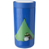 Stelton Termohrnček TO GO CLICK MOOMIN CAMPING 400 ml, modrá