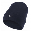 Beanie Nike Navy Blue Winter Hat. Universal (CW6324-451 Zimná čiapka Nike Beani Cuffed Swoosh)