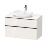 Duravit D-Neo Skrinka pod umývadlo 100 cm, vysoký lesk biela DE496802222