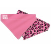 Max&Molly Reversible Bandana Leopard Pink - šatka pre psa, obojstranná - S