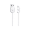 Aligator DAKA002 2A Dátový micro USB, 1m, bílý