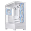 ASUS A31 PLUS TG ARGB WHITE skrinka ATX biela 4x ARGB fan 90DC00R3-B19000 Asus