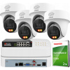 Monitorovací set Dahua: 4 IP kamery 4MPx IP67