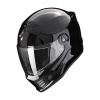 Moto přilba SCORPION COVERT FX SOLID černá - Velikost M