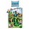 Minecraft Bedding Game 140x200 Alex Steve Baby Pig (Minecraft Bedding Game 140x200 Alex Steve Baby Pig)