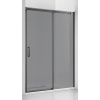 ARTTEC Posuvné sprchové dvere do výklenku SHADOW 126 - 130 x 195 cm sivé sklo PAN04711