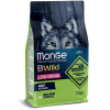 MONGE BWILD Dog - Low Grain - Diviak, Adult 2,5kg