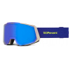 100% Snowcraft - Asteroid / HIPER Copper W/ Violet ML Mirror + HIPER Smoke w/ Silver Flash ML Mirro uni