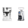 Rancilio Silvia PRO X + Eureka Atom 60, chrome