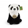 Rappa Plyšová panda sediaca 23 cm SOFT COLLECTION, ECO-FRIENDLY