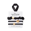 ByEloise gumičky do vlasov, Set Bee Black