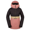 Volcom Ashfield Earth Pink zimná dámska bunda - S