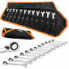 Kľúče očkoploché NEO TOOLS 12 ks 8-19 mm plachta 09-345