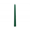 Sviečka D tm.zelená kónická 25 cm 351325 (351325)