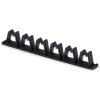 TRU COMPONENTS spona na uchytenie káblu/ov TC-12533420 Priemer káblového zväzku (rozsah) 7.8 mm (max) čierna 20 ks; TC-12533420