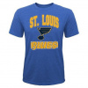 Outerstuff Dětské tričko St. Louis Blues NHL All Time Great Triblend Veľkosť: Dětské M (9 - 11 let)