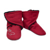 ESITO Capáčky barefoot Softshell Lamb Red Veľ. 1 - stielka: 11 cm