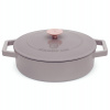 Berlingerhaus Pekáč litinový s poklicí 26 cm Taupe Collection BH-6527