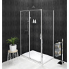 Gelco Sigma Simply Sprchový kút 110x100 cm, L/P, chrom/čiré sklo GS1111GS3110