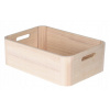 Úložný box WoodyBox L - svetlé drevo (36 x 26 x 12 cm)