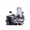 PUIG Plexi štít PUIG TOURING WITH VISOR 6006H dymové