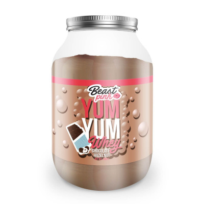 Protein Yum Yum Whey 1000 g - BeastPink Příchuť: Bílá Čokoláda Kokos, Balení (g): 1000 g, Balení: 1000 g