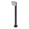 LED záhradné stĺpikové svietidlo NIKA, 16,5 x 12 x 80 cm, 12,5 W, teplá biela