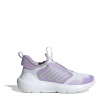 adidas Tensaur Comfort Hook and Loop Shoes Juniors Wte/Lme/Plum 4 (36.5)