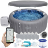 Lay-Z Santorini Pro 7-miestne nafukovacie kúpele Bestway 6001T