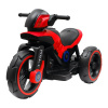 BABY MIX Detská elektrická motorka POLICE červená 100x50x61 červená