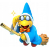 CUKROVÁ TLAČ jedlý obrázok na tortu Cukrová hmota Super Mario Kamek #1 + MENO