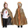 KOSTÝM PLÁŠTENKA DINOSAUR DRAK DINO HALLOWEEN KARNEVAL 104 140 CM