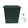 Ecotank Nadoba ICS M450200V 240 lit, na vodu, hranatá, 78x78x58 cm