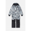 Detská kombinéza - Reima 152 White, Multi -Colored Ski Suit (Reima Reimatec, lyžiarske obleky Purnumukka)