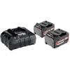 METABO BASIC SET 18V 2x4,0AH Set akumulátorov s nabíjačkou 685050000