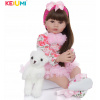 Krásna veľká bábika KEIUMI Reborn 60 cm