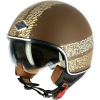 Prilba na motorku ASTONE Abstract Cali brown matt - M (57/58)