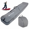 Obal na snowboard CONVEY Pokrowiec na deskę snowboard siwy i torba