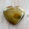 Nefertitis Jaspis polychrómne srdce Madagaskar 17 NF57352 - cca 6,8 x 5,8 cm, 144 g