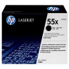 HP 55X čierny laserový toner (CE255X) Toner (farba Čierna) / Výťažnosť cca 12500 strán