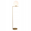 Sklenená guľová lampa stojatá lampa spálňa (Sklenená guľová lampa stojatá lampa spálňa)