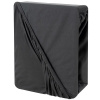 Ruhhy 24926 Bavlnené napínacie prestieradlo 180 × 200 cm, sivé