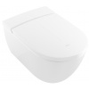 Villeroy & Boch ViClean-I200 - Sprchové WC, rimless, s WC sedátkom, alpská biela CeramicPlus V0E200R1