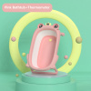 Babybetter detská skladacia vanička s teplomerom a vankúšikom v novom štýle - FunnyFrog01 Farba: Ružová