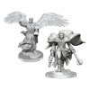 Wizkids D&D Nolzur's Marvelous Miniatures unpainted Miniatures 2-Pack Aasimar Cleric Male