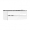 Hansgrohe Xelu Q - Umývadlová skrinka, 50x118x55 cm, 2 zásuvky, lesklá biela/chróm 54082000