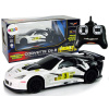 LEAN TOYS RC Športové auto Corvette 1:24 - biele